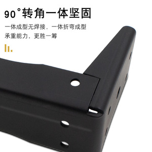 Denite Heavy-duty <b>Hanging</b> <b>Bracket</b> Cold-rolled Steel Concealed Mount For Cabinet Support - Product Image 3
