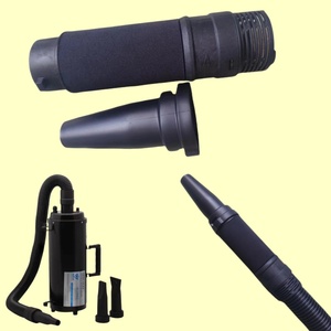 Mesin peniup hewan peliharaan Motor ganda warna kustom Set pipa PU mesin tiup penutup isolasi dan nosel mesin peniup bulat - Product Image 5