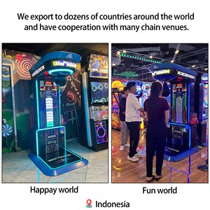 Neofuns lớn một cú đấm Arcade đấm bốc Mô phỏng trò chơi máy giải trí đường phố đồng tiền hoạt động cho các trung tâm trò chơi Vật liệu điện tử - Product Image 6