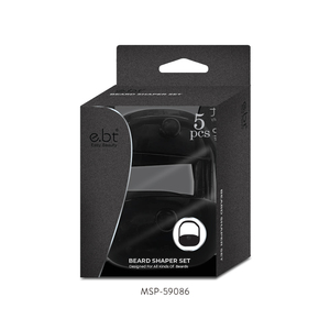 5pcs trong suốt trên khuôn mặt tóc Cắt tỉa hướng dẫn kích cỡ khác nhau râu Shaper công cụ tạo kiểu dao cạo cho người đàn ông của tóc chải chuốt và đội hình - Product Image 2