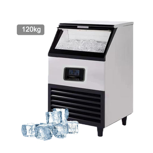 Máquina de Hielo de Mostrador para Negocios, Proveedor de Máquinas Expendedoras de Hielo de Autoservicio, Máquina de Hielo para Hielo en Cubitos y en Escamas 100 - Product Image 1