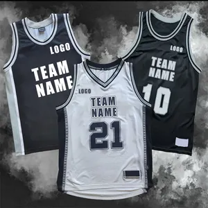 OEM Basketball Wear Sublimation druck Herren Basketball Trikots Leere Uniformen Design Farbe Rot Benutzer definierte Herren Jersey Basketball