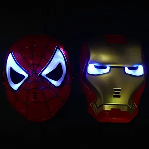 Noël Cosplay Spider Man Visage Couverture Masques Mascarade Fête Cosplay Spiderman Masque Halloween Masque
