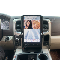 Radio para Auto Android de 14.5 Pulgadas con GPS y Amplificador de Pantalla Táctil para Dodge RAM 1500 3500 2012-2018 Reproductor Estéreo Multimedia Integrado