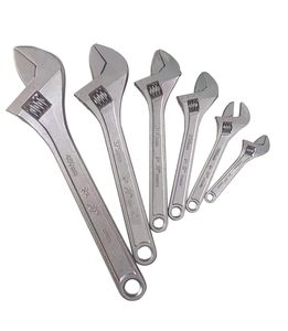 Clé à molette multifonctionnelle réglable à poignée légère, outil de quincaillerie - Product Image 5