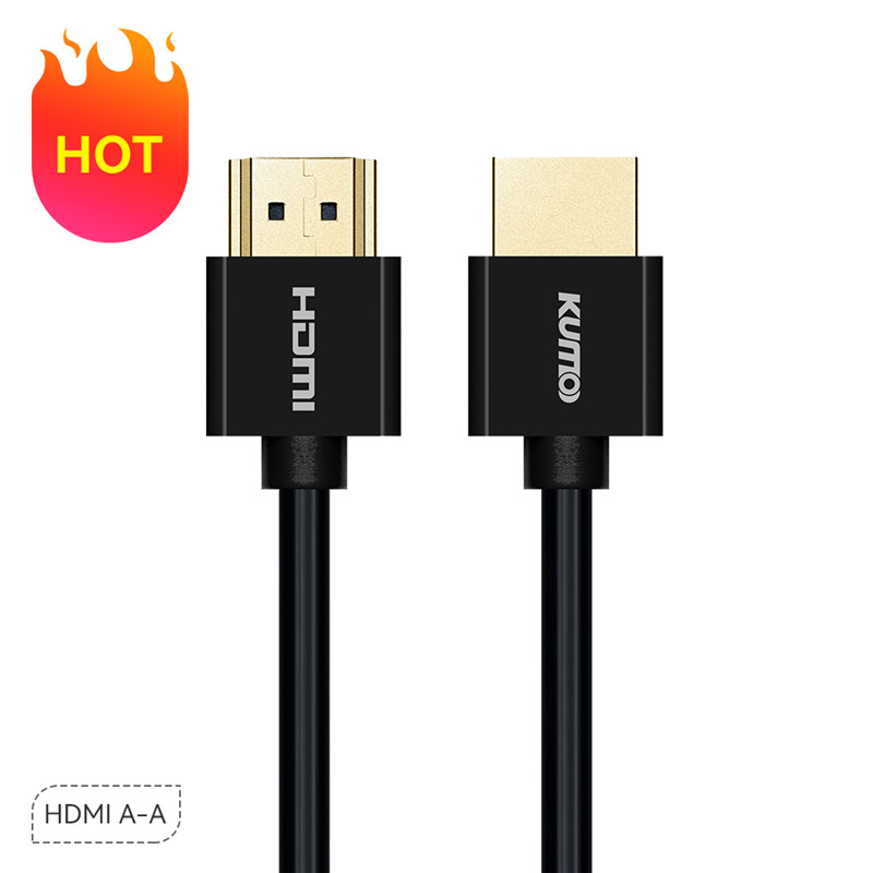 Тонкий HDMI для Ultra HDTVs Ultimate thin 4K 2160p 1,4 v позолоченный Высокоскоростной HDMI-кабель