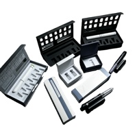 Boîte à fermeture magnétique personnalisable avec votre logo pour stylos jetables, étui de rangement pour différents types de produits de soins personnels