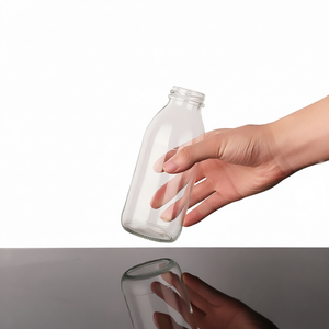 Clear Borosilicate <b>Glass</b> <b>Vial</b> Round Storage Bottle Packaging Container/ - Product Image 1