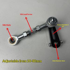 آلية حركة ذراع التأرجح ذات العجلة اللامركزية المتبادلة، ملحقات آلة التأرجح، محامل، محرك كانون، ذراع توصيل - Product Image 4