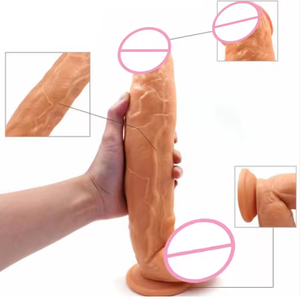 Godes télescopiques en silicone avec gros pénis télécommandé Godemiché souple avec ventouse pour <span class=keywords><strong>pénétration</strong></span> féminine et féminine <span class=keywords><strong>gay</strong></span> - Product Image 4