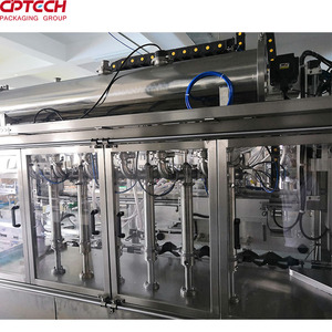 Ligne de production de lait CPTECH pour la ligne de remplissage de lait en bouteille en utilisant un remplisseur à piston de lait et une capsuleuse à broche pour <span class=keywords><strong>le</strong></span> super <span class=keywords><strong>marché</strong></span> - Product Image 3