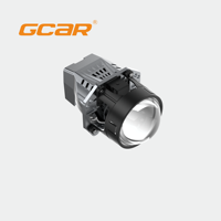 Lente de Proyector Avanzada GCAR R5 MAX de 2.5 Pulgadas, 65W, Bi LED, Prisma TIR, Reflectores Dobles, Piezas de Iluminación Automotriz Universales Premium
