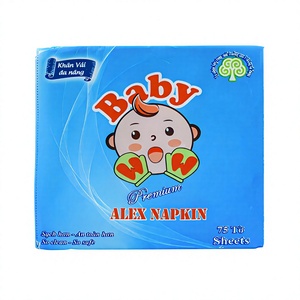 Serviette sèche non tissée super absorbante pour bébés, chiffon de nettoyage doux et durable pour bébés, lingettes de cuisine écologiques, marque Kawaii modèle 1 - Product Image 1