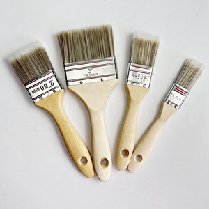 Pennello con manico in legno ad alta densità a filamento di legno <span class=keywords><strong>pennelli</strong></span> <span class=keywords><strong>per</strong></span> macchie ad angolo piatto pennello <span class=keywords><strong>per</strong></span> la pittura di <span class=keywords><strong>mobili</strong></span> recinzioni porte fai da te - Product Image 6