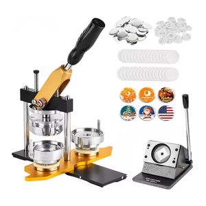 Nhà Sản Xuất Của Hot Bán DIY Thông Tư Huy Hiệu Nam Châm Huy Hiệu Nút Sản Xuất Máy Với Kích Thước Khác Nhau Từ <span class=keywords><strong>25Mm</strong></span> Để 75Mm - Product Image 1