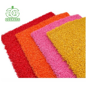 Césped Artificial Naranja para Paisajismo, Cancha de Pádel, Fabricante de Jardines, Césped Sintético para Exteriores, Venta al por Mayor, Cancha de Pádel - Product Image 6