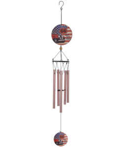Campanas de viento redondas de estilo japonés buenas de latón HF, campanas de viento para decoración de interiores al aire libre - Product Image 1