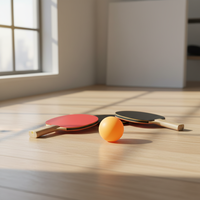 Balles de beer pong en plastique colorées de 40 mm, balles de ping-pong avec logo personnalisé, balles de tennis de table durables pour jeux de fête