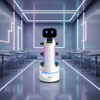Nouveau robot de livraison autonome intelligent, charge utile de 30 kg, navigation Lidar SLAM, charge automatique, autonomie de 12 à 24 heures, pour restaurants, hôtels