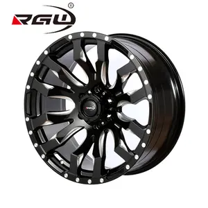 Velg Mobil Off-Road 6 Lubang 6X114.3, Velg Mobil 16 17 18 20 Inci Off Road 139.7 4X4 Offroad 20 Inci Rines 6X139.7 Mags