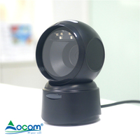 OCBS-T218 OCOM Lecteur de codes-barres de bureau omnidirectionnel 4 Mil CMOS 1D 2D