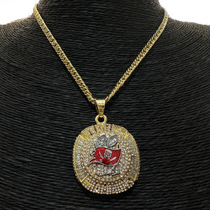 2020 2002 टैम्पा बे बुकेनियर्स चैंपियनशिप के लिए पेलेंट हार का प्रतीक ईगल अक्षर आकार - Product Image 2