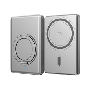 Eava Ultra Thin Magnetic Power Bank 10000Mah ชาร์จเร็วแบบไร้สายพร้อมขาตั้งนาฬิกา - Product Image 3