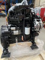 Motor Diésel Original 4BTA3.9 de 125 hp y 2200 rpm, Motor de 4 y 6 Cilindros para Plataforma de Perforación Boart Longyear LF70
