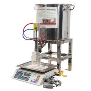 Semi-automatic Pneumatic Jam Paste Glue Viscous Honey Ketchup Filler Peanut Butter Paste Weighing Filling Machine - Product Image 2