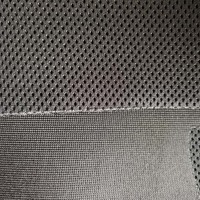 Tissu en maille 3D respirant 100 % polyester tricoté chaîne, extensible, à pois, résistant à la friction, pour housses de chaise et chaussures