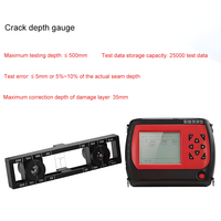 Wholesale Non-destructive Testing Digital Portable Ultrasonic High Accuracy IP55 Protection Concrete Crack Depth Gauge 1 Year