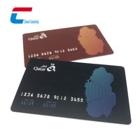 Tarjeta de Visita Inteligente NFC de PVC Personalizable y Reescribible 2K 4K con Mini Etiqueta RFID Impermeable de 13.56MHz para Ev1 Ev2 Ev3