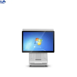 Système de point de vente (PDV) pour supermarché à double écran de 15 pouces, machine tout-en-un avec système d'exploitation Android 11/Windows 10, processeur Core i5, <span class=keywords><strong>caisse</strong></span> <span class=keywords><strong>enregistreuse</strong></span>/terminal PDV - Product Image 6