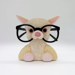 Support <span class=keywords><strong>à</strong></span> lunettes en bois créatif en forme d'animal, rangement, ornement, présentoir de bureau, salon, bureau, design moderne et simple, artisanat - Product Image 3