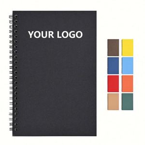 Custom <b>A5</b> Spiral Binding Notebook Minimalist B5 <b>Notepad</b> College Ruled Journals Notebooks for School Gifts Supplies - Product Image 1