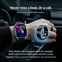 Dispositivos Electrónicos al por Mayor, Reloj Inteligente con Monitor de Salud, Deporte y Sueño, Resistente al Agua IP68 5ATM, Anillos Inteligentes