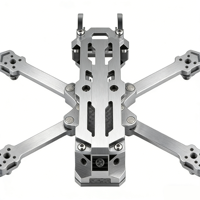 Kit de cadre de drone FPV personnalisable en alliage d'aluminium léger de 5, 7 ou autres pouces, accessoires pour drone, vente chaude