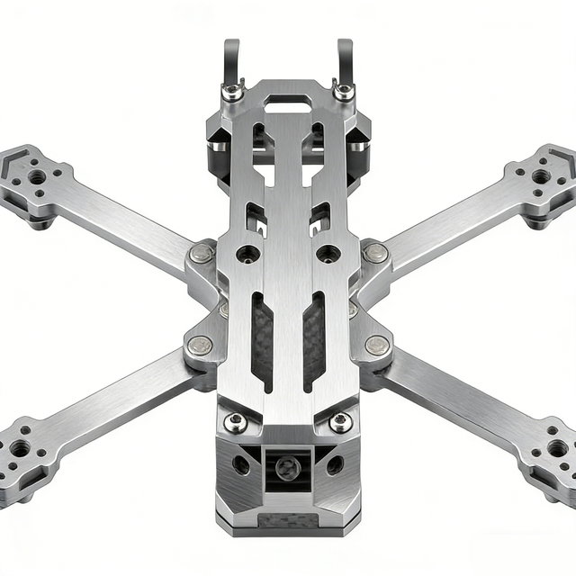 Customable Hot Sale 5 7/other Inch Fpv Drone Rack Aluminum Alloy Lightweight Drone Frame Kit Accessories