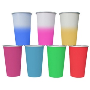 Vaso de Aluminio Personalizado de 16 oz con Cambio de Color, Taza de Cerveza que Cambia de Color - Product Image 1