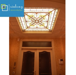 Cúpula de Techo de Vitral Tiffany, Tipo Cuadrado - Product Image 2