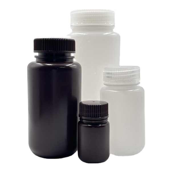 Laboratory Bottle Measuring Flask Reagent Bottles Wide Mouth Brown ...