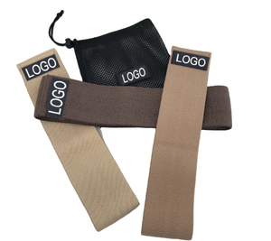 Bandas de resistencia de tela Juego de <span class=keywords><strong>cintas</strong></span> Logotipo personalizado Yoga Fitness Bandas de ejercicio Resistencia <span class=keywords><strong>para</strong></span> entrenamiento de fuerza <span class=keywords><strong>Piernas</strong></span> y caderas - Product Image 2