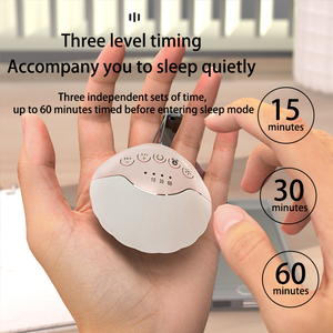 Nouvelle machine intelligente d'aide au sommeil 2025 avec 12 sons naturels et <span class=keywords><strong>bruit</strong></span> blanc pour bébé, veilleuse à 3 minuteurs, portable pour les voyages, enfants - Product Image 4