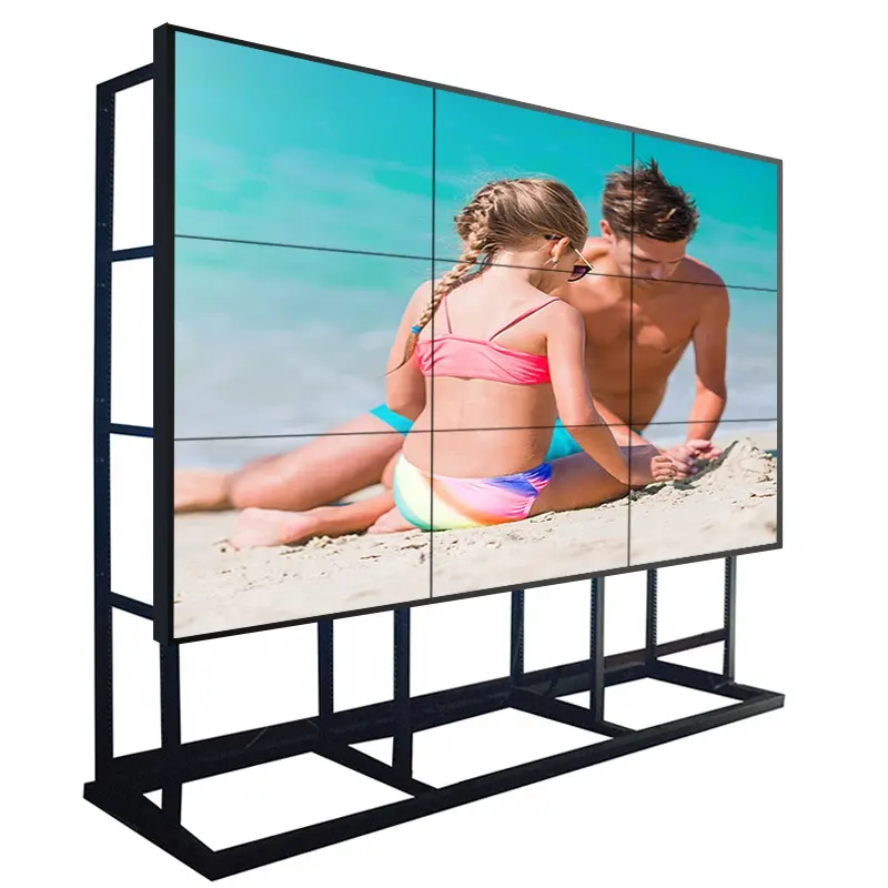 Fabriek Promotie Spliced Lcd Board 1080P 3X3 4K Deed Lcd Video Wall Screen Reclame Display Splicing Screen