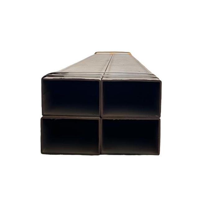 Hot Rolled Carbon Steel Rectangular Tube Hollow Box Section Metal Pipe with Cutting Bending and Welding Processing Service