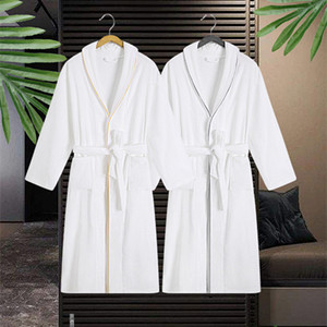 Fábrica de logotipo personalizado barato de calidad de hotel <span class=keywords><strong>albornoces</strong></span> - Product Image 5