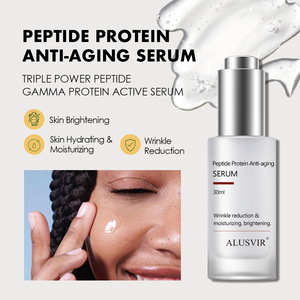 Marque privée VC Peptide Sérum pour le visage Ginseng Ferme Blanchiment <span class=keywords><strong>Anti</strong></span>-âge Éclaircissant <span class=keywords><strong>Anti</strong></span>-rides Sérum pour le visage Produits de soin de la peau - Product Image 4