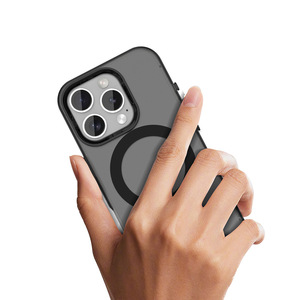 Cho <span class=keywords><strong>Apple</strong></span> Đối với <span class=keywords><strong>iPhone</strong></span> 17 Pro Magnetic bảo vệ trường hợp kinh doanh thiết kế Frosted da-cảm giác Drop-RESISTANT trường hợp - Product Image 4