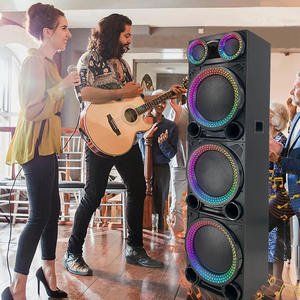 Etapa profesional karaoke inalámbrico DJ amplificador altavoz al aire libre activo BT altavoz con micrófono inalámbrico - Product Image 3