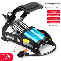 Pompe à air électrique portable universelle à pédale pour vélo, moto et pneus de haute pression, durable